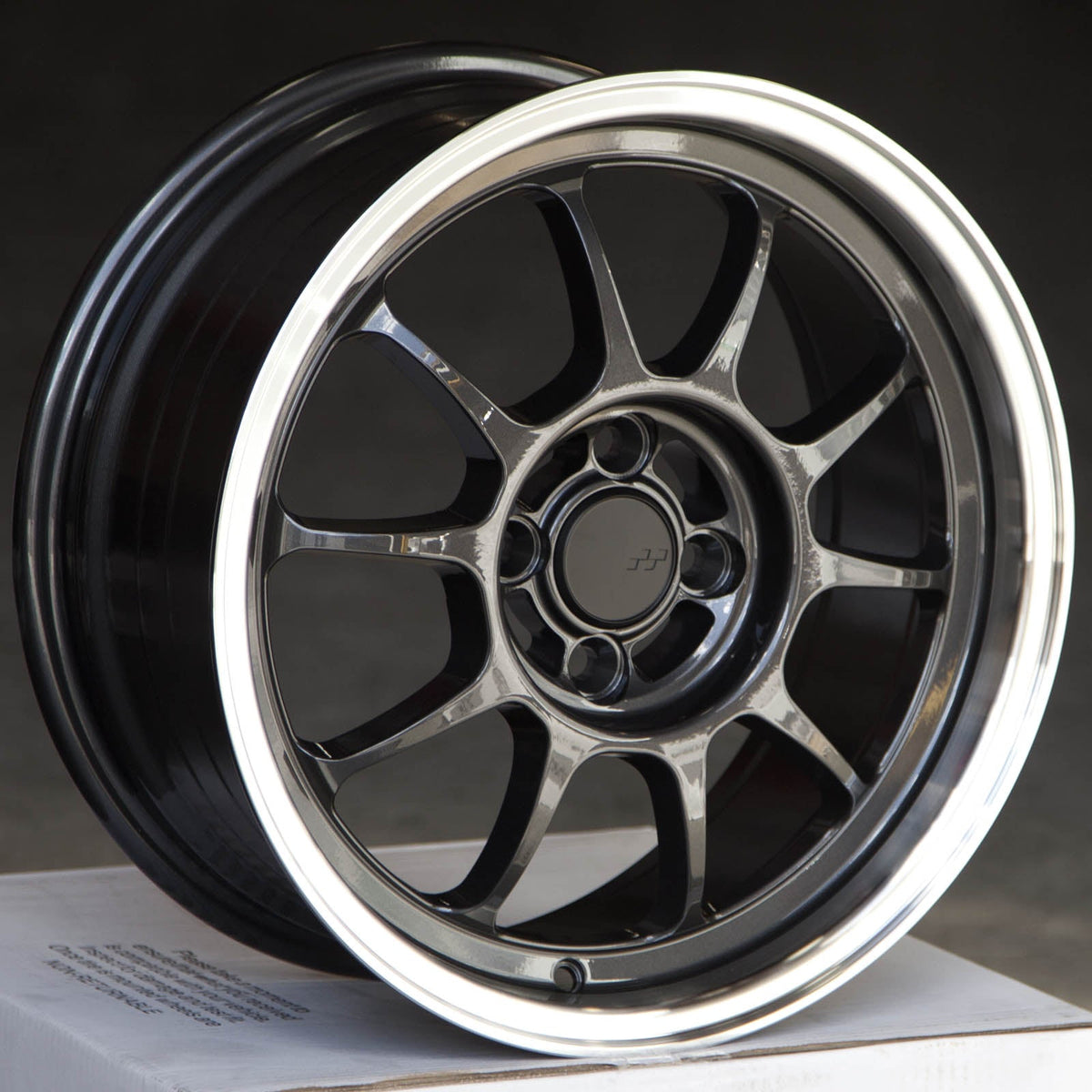 Circuit Performance CSF9 Gloss Gunmetal 4x100 | 16x7 | +35mm / 5.38