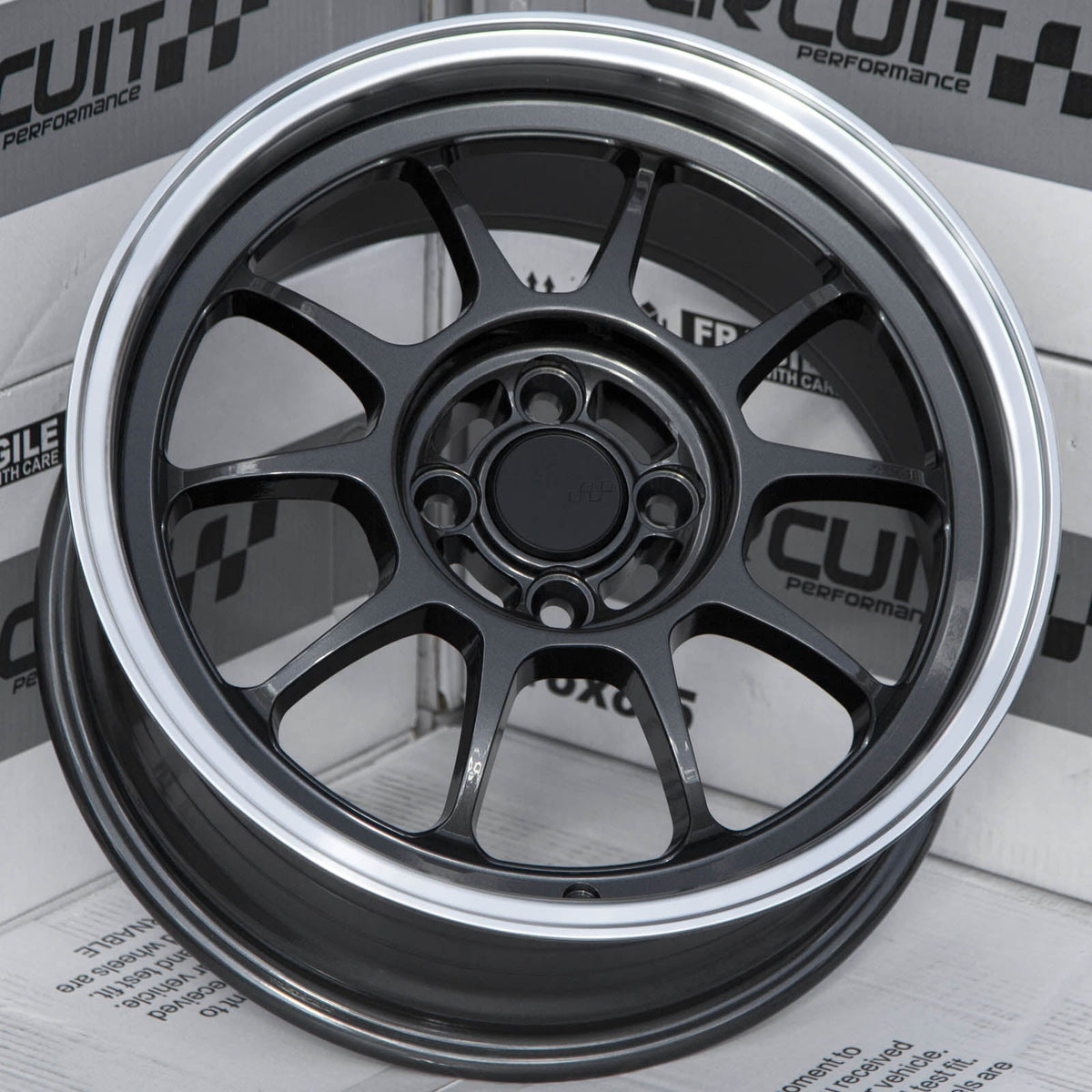 Circuit Performance CSF9 Gloss Gunmetal 4x100 | 16x7 | +35mm / 5.38