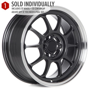 Circuit Performance CSF9 Gloss Gunmetal 4x100 | 16x7 | +35mm / 5.38