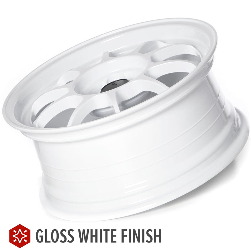 Circuit Performance CSF9 Gloss White 4x100 | 16x7 | +35mm / 5.38