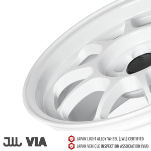 Circuit Performance CSF9 Gloss White 4x100 | 16x7 | +35mm / 5.38