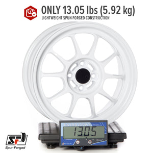 Circuit Performance CSF9 Gloss White 4x100 | 16x7 | +35mm / 5.38