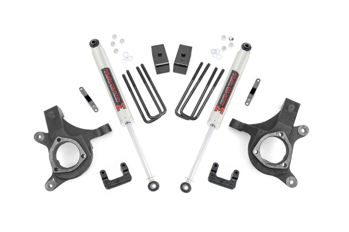 Rough Country 5 Inch Lift Kit | Chevy Silverado & GMC Sierra 1500 2WD (2007-2013) - Kit 10830