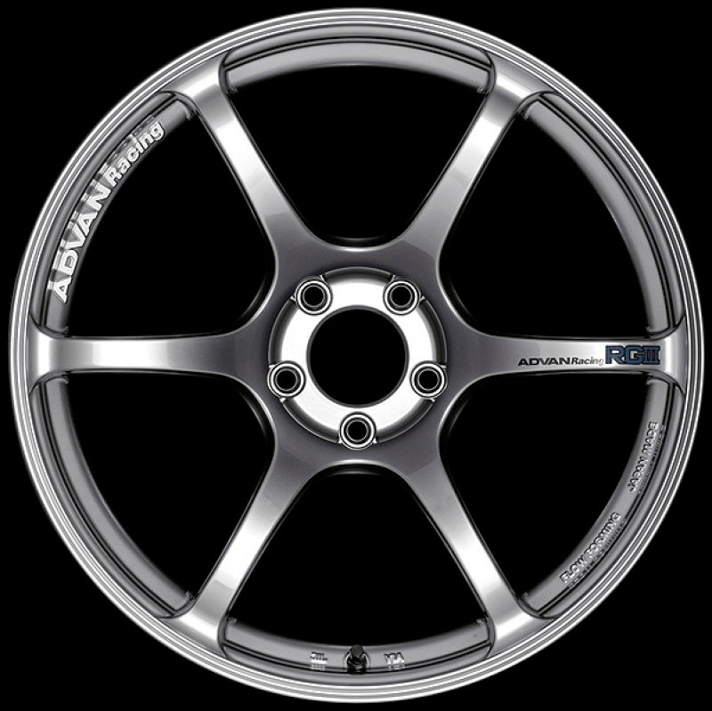 Advan GT Beyond 20x10.5 +15 5x112 Racing Titanium Black Wheel