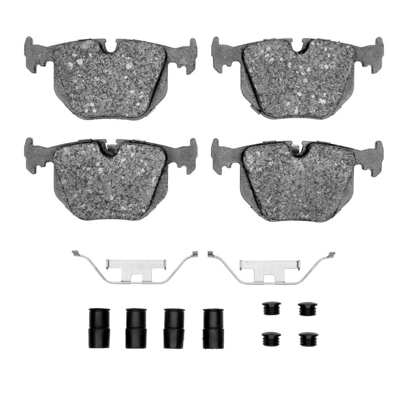 R1 91-10 BMW 330XI Rear Semi Met Pads & Hardware Kit