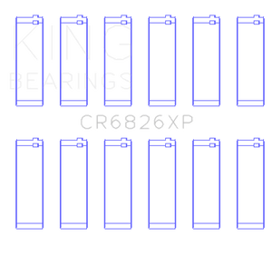 King Engine Bearings Gm/Holden 3.6 Lf4/Lfx/Lgx (Size +.026mm) Connecting Rod Bearing Set