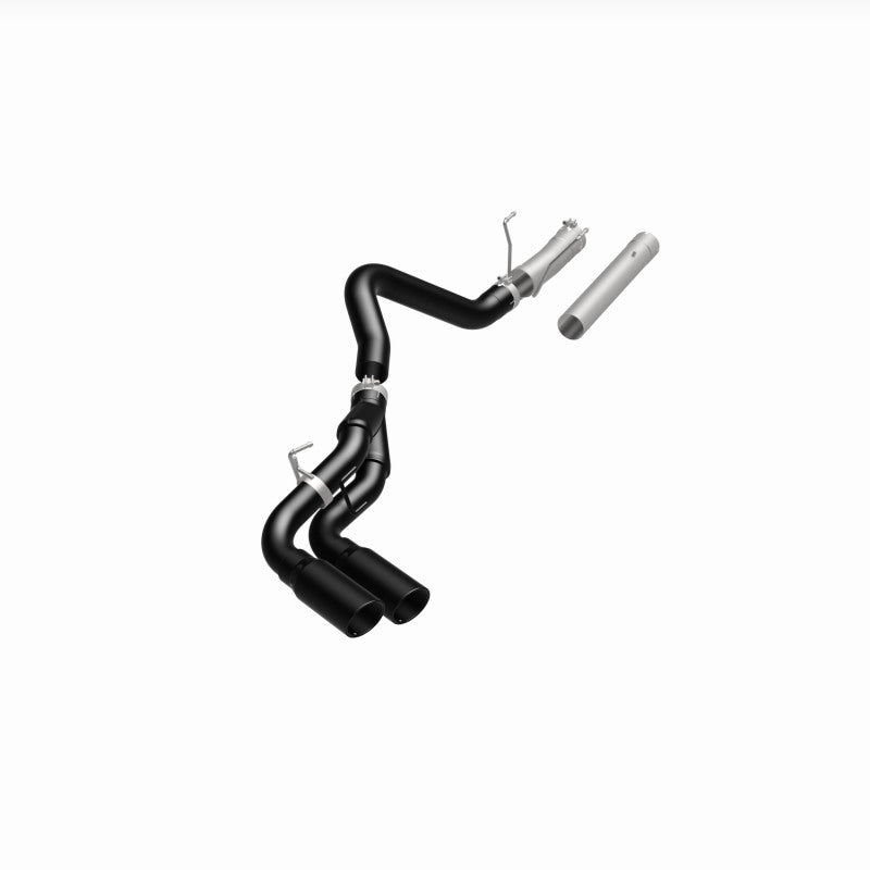 MagnaFlow 07-17 Dodge Ram 2500/3500 6.7L DPF-Back Black 4in Dual Single Passenger Side Rear Exit