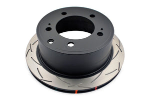 DBA 99+ Toyota 70 Landcruiser Rear Slotted 4000 Series Rotor