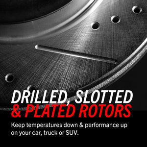 Power Stop 97-05 Acura EL Front Evolution Drilled & Slotted Rotors - Pair