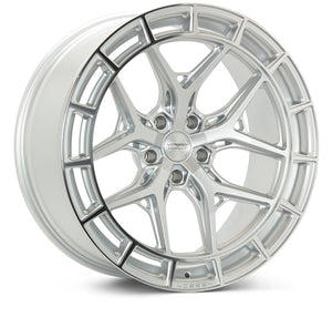 Vossen HFX-1 23x11 - 5x112 - ET14 - Super Deep - 66.5 - Silver Polished Wheel