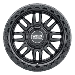 Weld Off-Road Swift 17x9in - 6x135 / 6x139.7 BP - ET-12 - 106.1mm CB - Gloss Black Wheel & Ring
