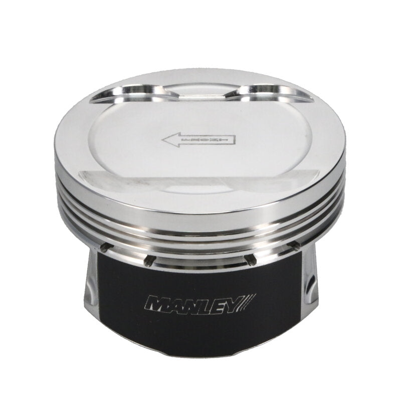 Manley Ford 3.7L DOHC Cyclone V6 Piston Set - 3.780in Bore 1.239in CH, -5.00 CC