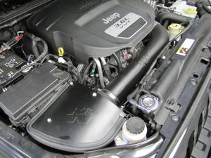 K&N 12-13 Jeep Wrangler 3.6L-V6 AirCharger Perf Intake Kit