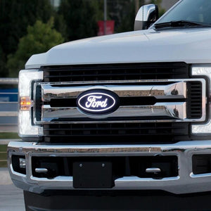 Putco 17-20 Ford SuperDuty Front Luminix Ford LED Emblem - w/o Camera CutOut