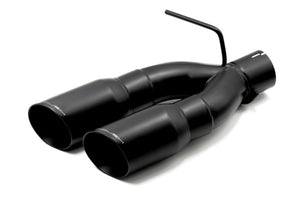 Roush 21-24 Ford F-150 5.0L 4in Black Exhaust Y Tip Kit