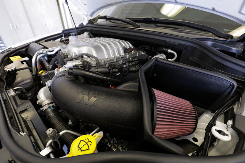 K&N 18-19 Jeep Grand Cherokee Trackhawk V8-6.2L F/I AirCharger Performance Intake