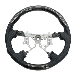 NRG 12-23 Toyota Tacoma OEM Plus Carbon Fiber Steering Wheel w/ Black Stitch & Red Center Mark