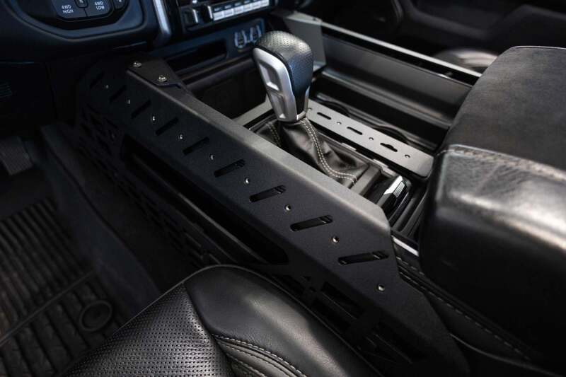 Addictive Desert Designs 2021+ RAM 1500 TRX Center Console Molle Panels & Digital Device Bridge