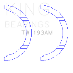 King Engine Bearings Toyota 1AZFE/2AZFE Thrust Washer Set
