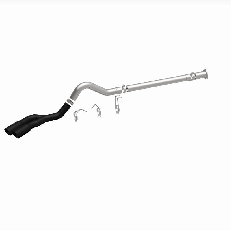 MagnaFlow 08-18 Ford F-250/F-350/F-450 4.6L/6.7 DPF-Back Black 4in Dual Single Rear Exit