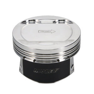 Manley Ford 3.7L DOHC Cyclone V6 Piston Set - 3.780in Bore 1.239in CH, -5.00 CC