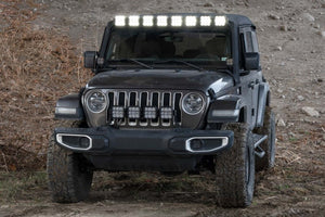 Diode Dynamics Jeep JL SS5 Sport CrossLink Windshield - White Combo Lightbar Kit