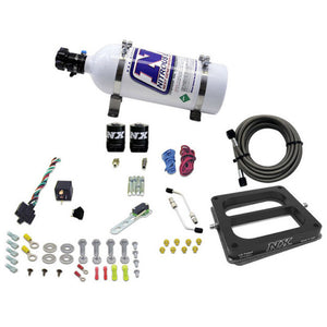 Nitrous Express Dom/Alcohol Nitrous Kit (100-500HP) w/5lb Bottle