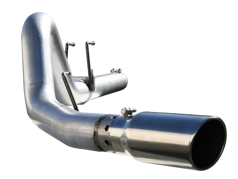 aFe MACHForce XP 5in DPF-Back SS Exht Dodge RAM 13-14 6.7L (td) Mega Cab w/ Polished Tip