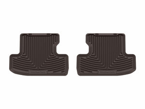 WeatherTech 21-23 Ford Mustang Mach 1 2nd Row Rear All-Weather Floor Mats - Cocoa
