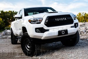 Diode Dynamics 16-21 Toyota Tacoma SS30 Stealth Lightbar Kit - White Driving