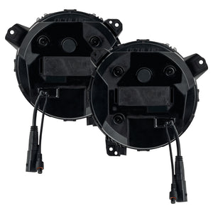 Oracle Oculus Bi-LED Projector Headlights for Jeep JL/Gladiator JT - Matte Blk - 5500K