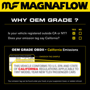 MagnaFlow Left Side Direct Fit Catalytic Converter 15-17 Ford F-150 5.0L