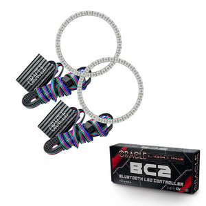 Oracle Mitsubishi Lancer/Evo 08-16 Halo Kit - HID Projector - ColorSHIFT w/ BC1 Controller