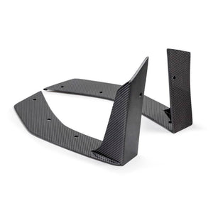 Anderson Composites 2024 Ford Mustang Type-GT5 Carbon Fiber Front Splitter Wickers