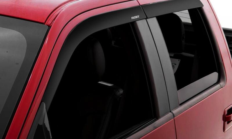Husky Liners 99-16 Ford F-250/350/450/550 Super Duty Supercrew Ventvisor Low Profile (4pc) - Smoke