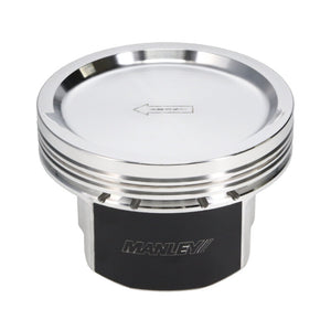 Manley Chevrolet LS Piston Set - 4.185in Bore 1.315in CH, -31.00 CC