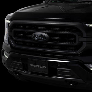 Putco 21-22 Ford F-150 Front Luminix Ford LED Emblem - w/ Camera CutOut