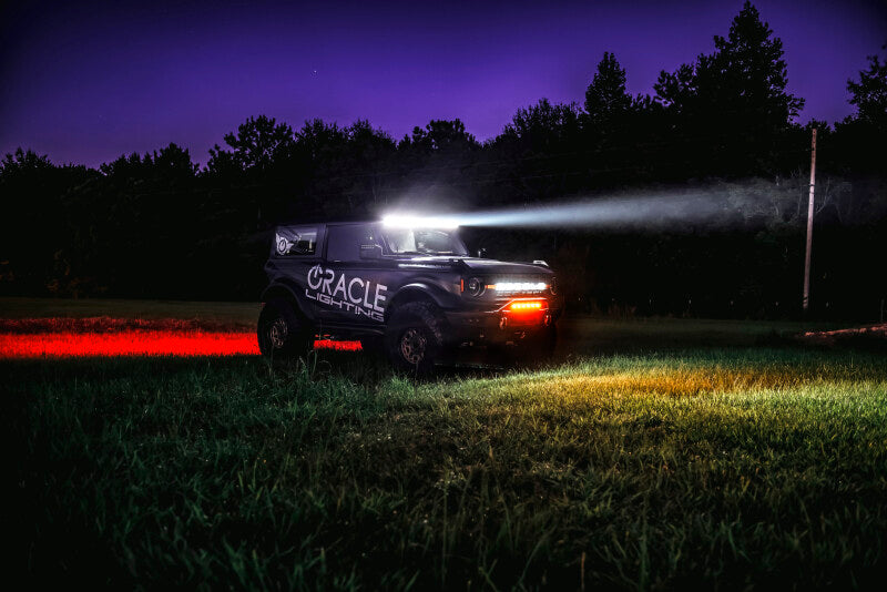 Oracle 2021+ Ford Bronco Integrated Windshield Roof LED Light Bar System