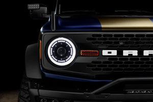 Oracle 2021+ Ford Bronco Oculus Bi-LED Projector Headlights - ColorSHIFT LED