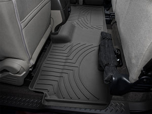 WeatherTech 10-14 Ford F-150/SVT Raptor Rear FloorLiner HP - Black