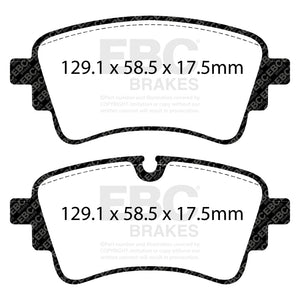EBC 2020+ Audi A4 B9 2.0T Ultimax Rear Brake Pads