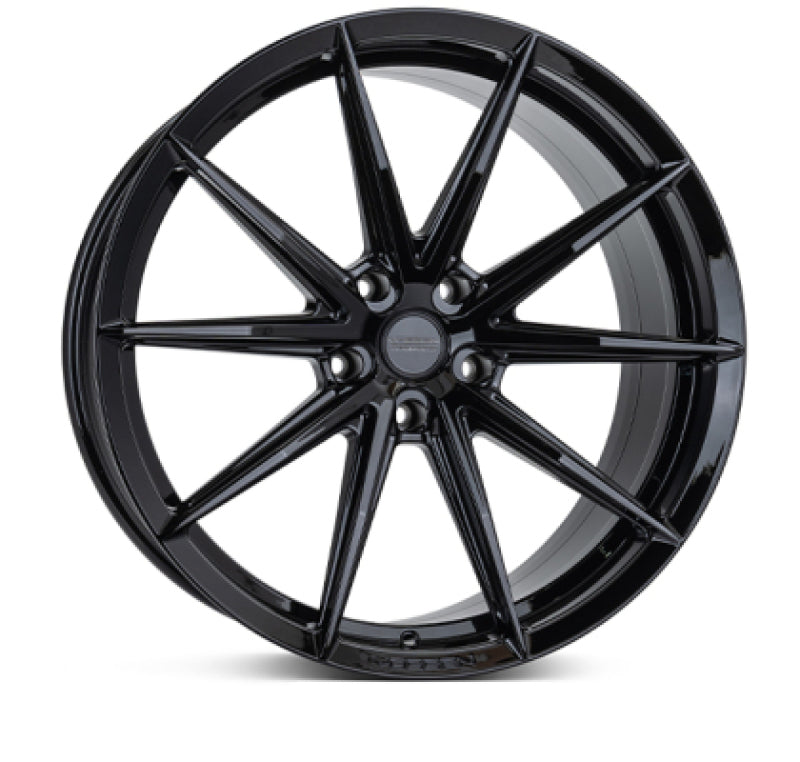 Vossen HFX-2 19x9.5 - 5x114.3 - ET25 - Deep Face - 73.1 - Gloss Black Wheel