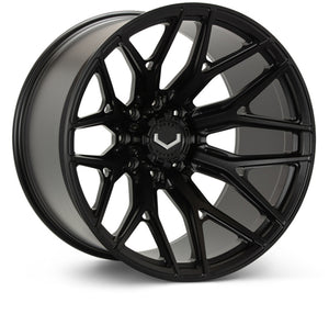 Vossen VFX-03 24x14 - 6x135 - ET44 - Mega Deep - 87.1 - Satin Black Wheel