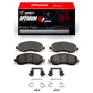 R1 07-16 Chrysler Sebring Front Optimum OE Pads & Hardware Kit