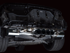 AWE Tuning 2023 C8 Corvette Z06 SwitchPath Cat-Back Exhaust - Diamond Black Tips