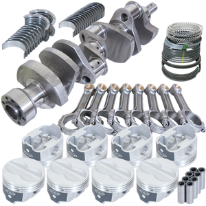 Eagle Chevy 350 1Pc 3.750in Int Balance Crank 5.700in I-Beam Rods 4.040in Pistons Rotating Assembly