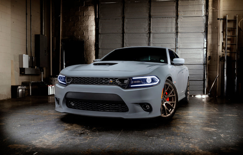 Oracle 15-21 Dodge Charger RGB+W DRL Headlight DRL Upgrade Kit - ColorSHIFT
