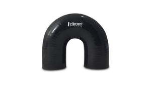 Vibrant 180 Degree Elbow 1.50in ID x 5.50in Leg Length Silicone Hose Coupler