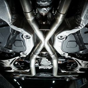 Stainless Works 18-19 Dodge Durango 6.4L Legend Catback Exhaust w/ Black Tips