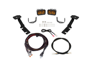 Diode Dynamics 19-25 Toyota RAV4 C2 2.0 LED Ditch Light Kit - Pro Yellow Combo